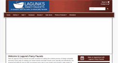 Desktop Screenshot of lagunasfancyfaucets.com