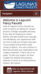 Mobile Screenshot of lagunasfancyfaucets.com